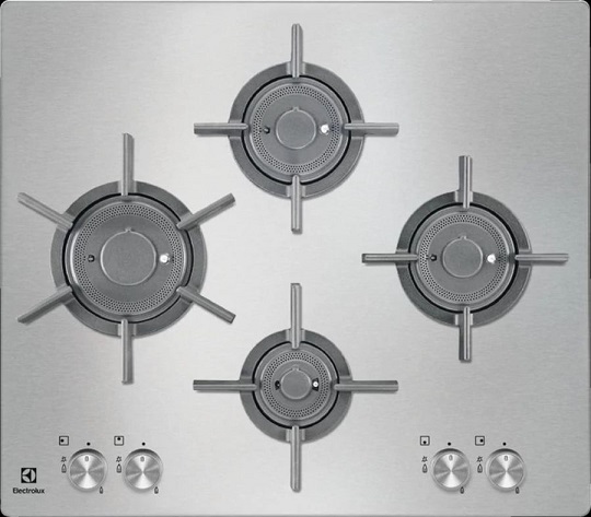 Варочная панель ELECTROLUX EGU96647LX, независимая, нержавеющая сталь