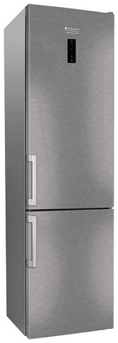 Холодильник HOTPOINT-ARISTON HS 5201 X O, двухкамерный, нержавеющая сталь [105708]