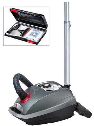 Пылесос BOSCH BGL8PR04, 1600Вт, серый