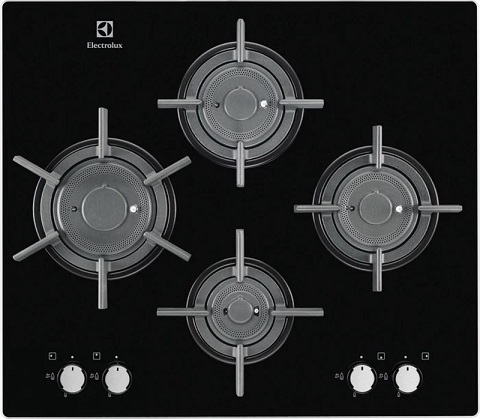 Варочная панель ELECTROLUX EGT96647LK, независимая, черный