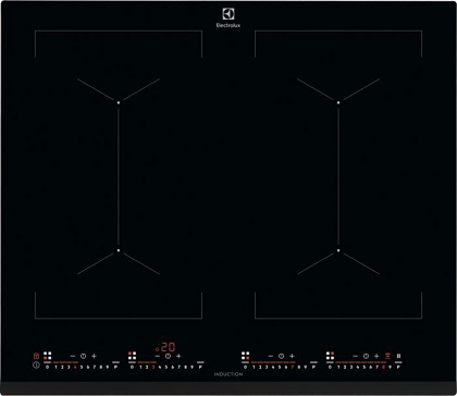 Индукционная варочная панель ELECTROLUX IPE6474KF, индукционная, независимая, черный