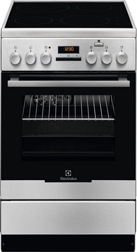 Электрическая плита ELECTROLUX EKI954901X, стеклокерамика, нержавеющая сталь