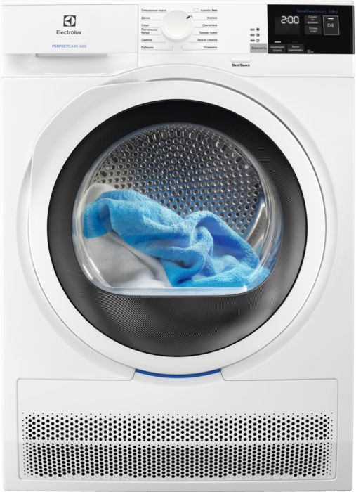 Сушильная машина ELECTROLUX EW6CR428W белый