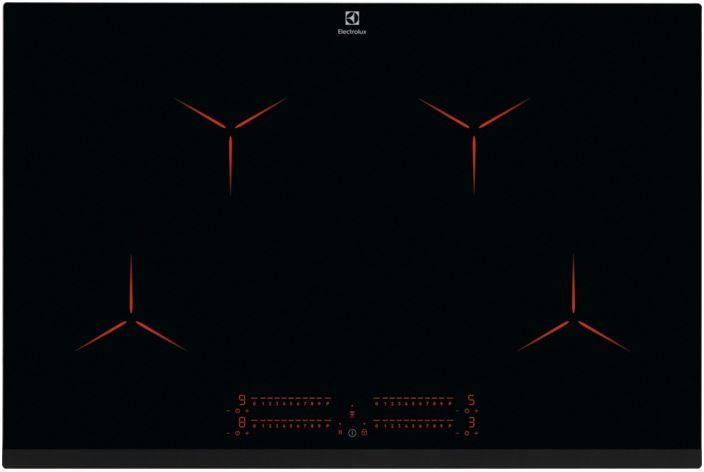 Индукционная варочная панель ELECTROLUX IPE8492KF, индукционная, независимая, черный
