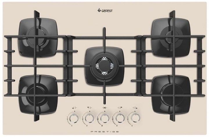 Варочная панель GEFEST СГ СН 2340 К81, независимая, кремовый