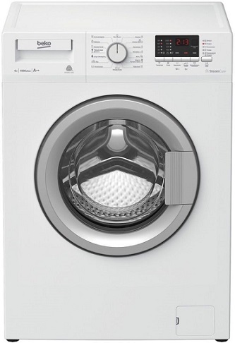 Стиральная машина BEKO RSGE685P2BSW, фронтальная