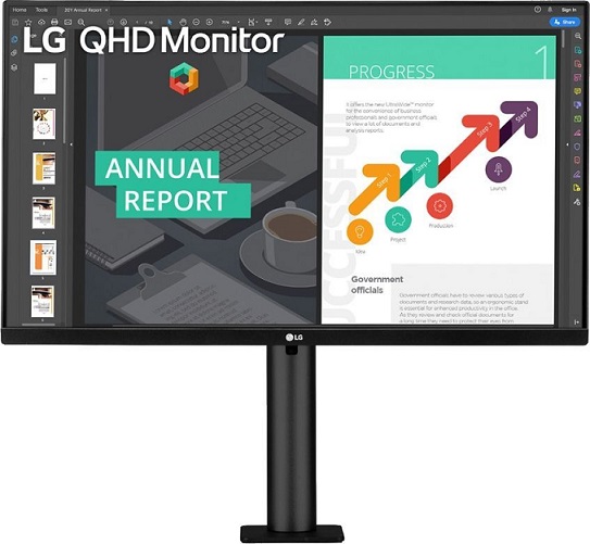 Монитор LG 27QN880-B 27", черный [27qn880-b.aruz]