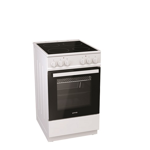 Электрическая плита GORENJE EC5121WG-B, стеклокерамика, белый