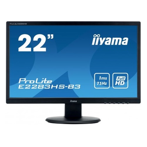 Монитор IIYAMA ProLite E2283HS-B3 21.5", черный