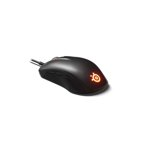 Мышь STEELSERIES Rival 110, игровая, оптическая, проводная, USB, черный [62466]