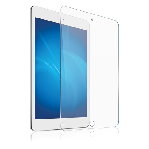 Защитное стекло DF для Apple iPad Air/Air2/Pro 9.7/2018, прозрачная, 1 шт [isteel-08]