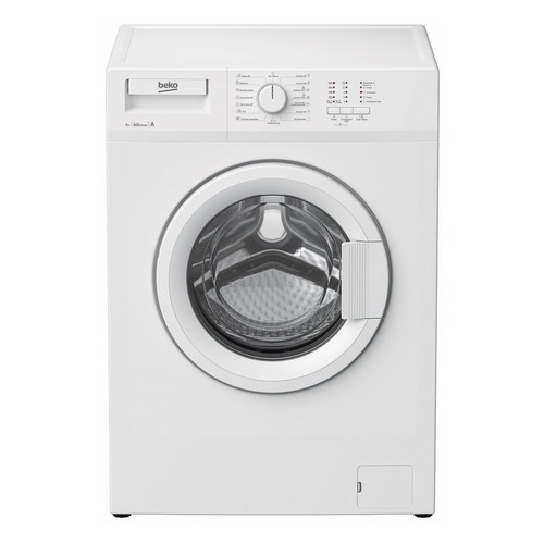 Стиральная машина BEKO WRE64P1BWW, фронтальная