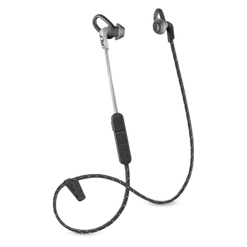 Наушники с микрофоном PLANTRONICS BackBeat Fit 305, Bluetooth, вкладыши, черный/серый [209058-99]