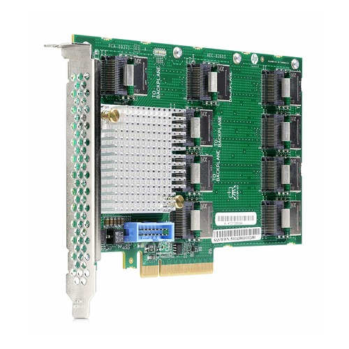 Контроллер HPE DL38X Gen10 12Gb SAS Expander Card Kit with Cables (870549-B21)