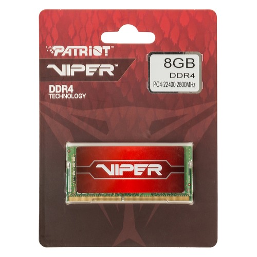 Модуль памяти PATRIOT Viper Elite PV48G280C8S DDR4 - 8Гб 2800, SO-DIMM, Ret