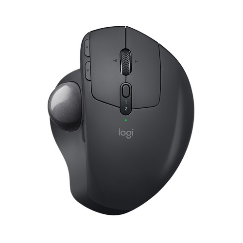 Мышь LOGITECH Trackball MX Ergo, игровая, оптическая, беспроводная, графитовый [910-005179]