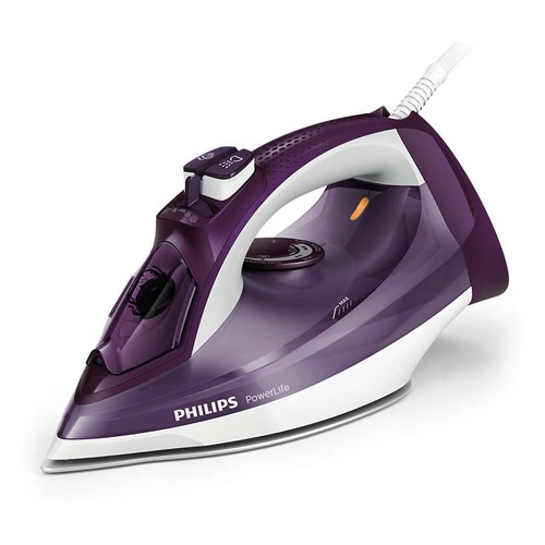 Утюг PHILIPS GC2995/30, 2400Вт, фиолетовый/ белый