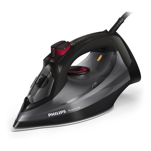 Утюг PHILIPS GC2998/80, 2400Вт, черный/ бордовый