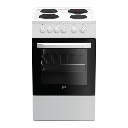 Электрическая плита BEKO FFSS56000W, эмаль, белый