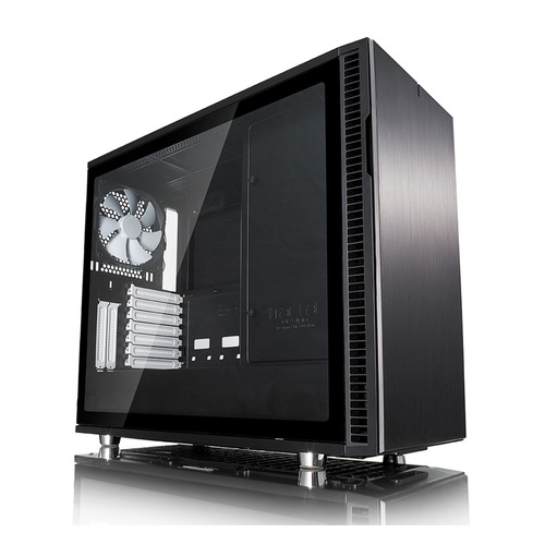 Корпус ATX FRACTAL DESIGN Define R6 TG, Midi-Tower, без БП, черный