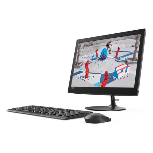 Моноблок LENOVO IdeaCentre 330-20AST, 19.5", AMD A6 9200, 4Гб, 1000Гб, AMD Radeon R4, DVD-RW, Windows 10, черный [f0d8001drk]