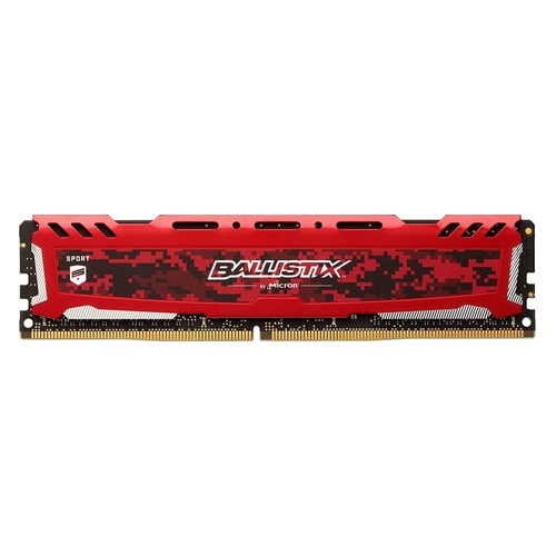 Модуль памяти CRUCIAL Ballistix Sport LT BLS16G4D240FSE DDR4 - 16Гб 2400, DIMM, Ret