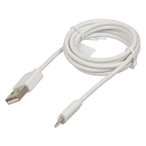 Кабель HAMA H-173863, USB A(m), Lightning (m), 1м, MFI, белый [00173863]