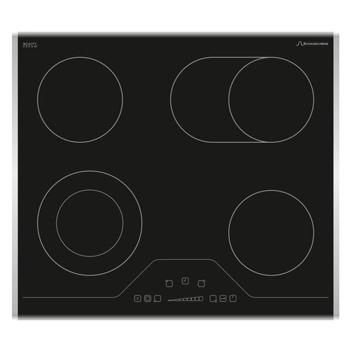 Варочная панель SCHAUB LORENZ SLK MY6SC1, Hi-Light, независимая, черный