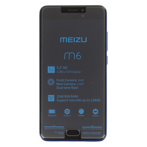 Смартфон MEIZU M6 32Gb, M711H, синий