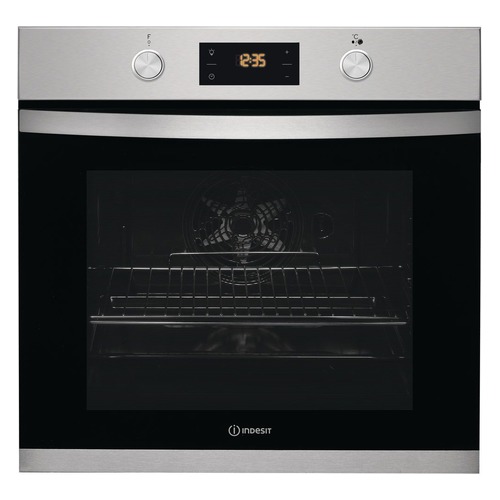 Духовой шкаф INDESIT IFW 3844 JP IX, нержавеющая сталь