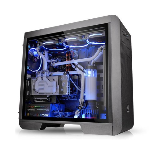 Корпус ATX THERMALTAKE Core V51 TG, Midi-Tower, без БП, черный