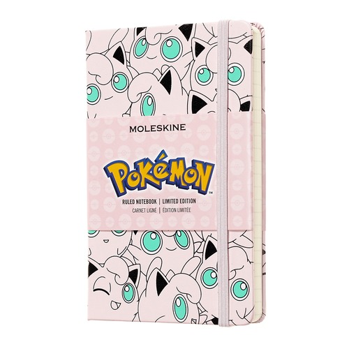 Блокнот Moleskine LE POKEMON Pocket 90x140мм 192стр. линейка Jigglypuff