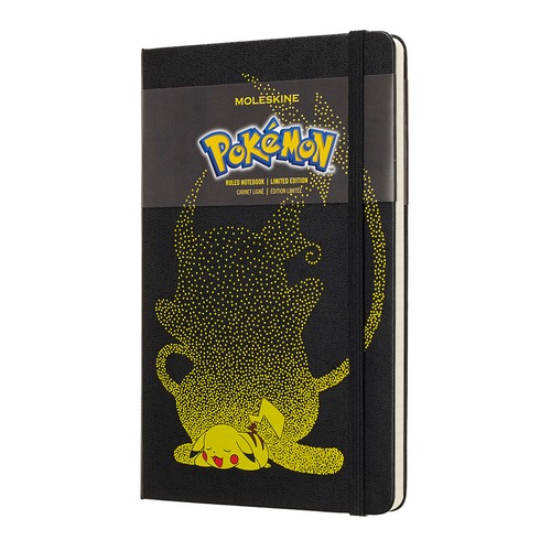 Блокнот Moleskine LE POKENON Large 130х210мм 240стр. линейка Pikachu