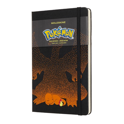 Блокнот Moleskine LE POKEMON Large 130х210мм 240стр. линейка Charmender