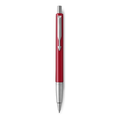 Ручка шариковая Parker Vector Standard K01 (2025453) Red CT M синие чернила подар.кор.