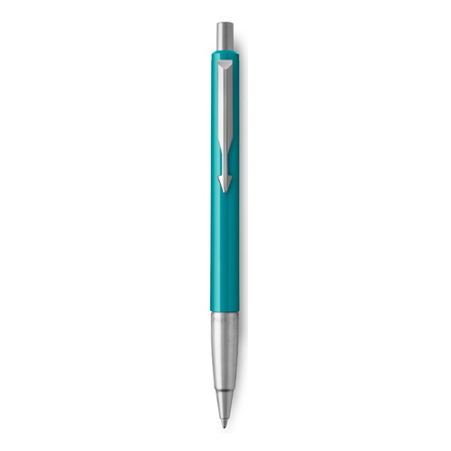 Ручка шариковая Parker Vector Standard K01 (2025751) Blue Green CT M синие чернила подар.кор.