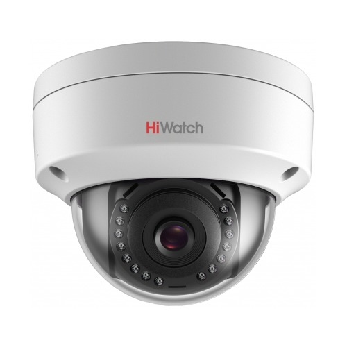 Видеокамера IP HIKVISION HiWatch DS-I102, 720p, 4 мм, белый