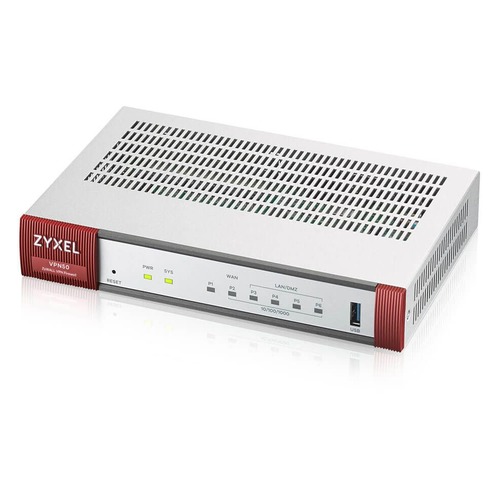 Сетевой экран ZYXEL ZyWALL VPN50, серебристый [vpn50-ru0101f]