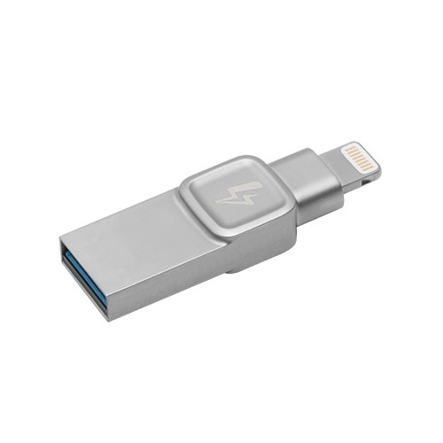 Флешка USB KINGSTON DataTraveler Bolt Duo 64Гб, USB3.1, серебристый [c-usb3l-sr64g-en]