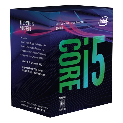 Процессор INTEL Core i5 8500, LGA 1151v2, BOX [bx80684i58500 s r3xe]