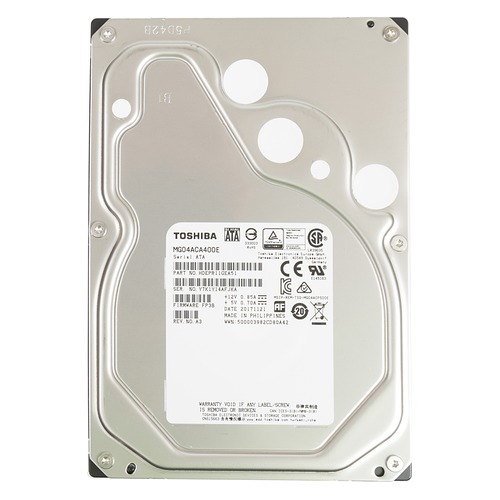 Жесткий диск TOSHIBA Enterprise Capacity MG04ACA400E, 4Тб, HDD, SATA III, 3.5"