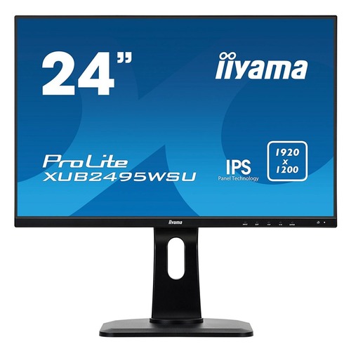 Монитор IIYAMA ProLite XUB2495WSU-B1 24.1", черный