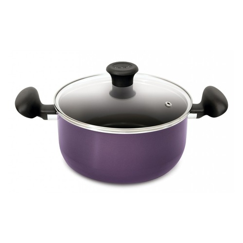 Кастрюля TEFAL Cook Right 04166322, 3.5л, с крышкой, фиолетовый [9100023409]