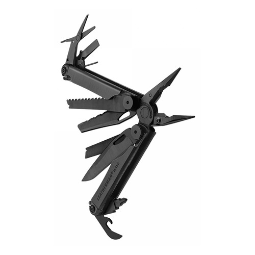 Мультитул LEATHERMAN Wave Plus, 17 функций, черный [832526]