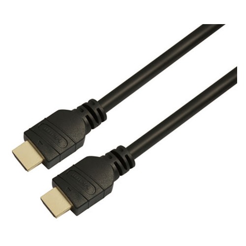 Кабель аудио-видео LAZSO WH-111, HDMI (m) - HDMI (m) , ver 2.0, 1м, GOLD черный