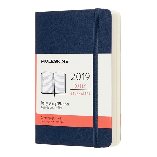 Ежедневник MOLESKINE Classic Soft 400стр., синий сапфир [dsb2012dc2]