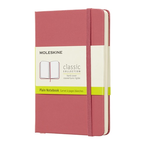 Блокнот Moleskine CLASSIC Pocket 90x140мм 192стр. нелинованный твердая обложка розовый 9 шт./кор.
