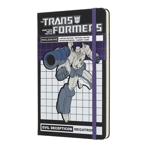 Блокнот Moleskine LE TRANSFORMERS Large 130х210мм 240стр. линейка MEGATRON