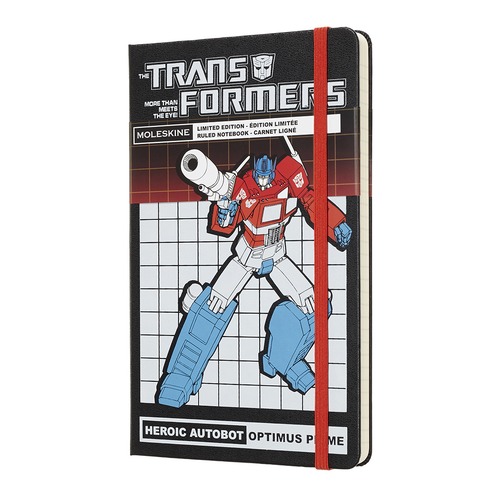 Блокнот Moleskine LE TRANSFORMERS Large 130х210мм 240стр. линейка OPTIMUS PRIME