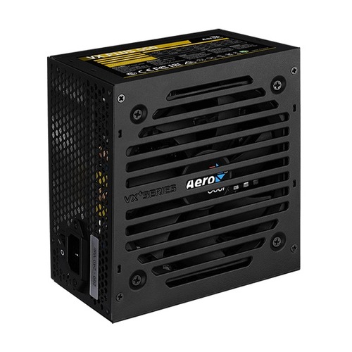 Блок питания AEROCOOL VX PLUS 550W, 550Вт, 120мм, черный, retail [vx-550 plus]